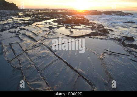 Photos de Sunrise, Apollo Bay Victoria. Banque D'Images