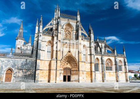 Le Monastère de Batalha au Portugal est un site de l'UNESCO Banque D'Images