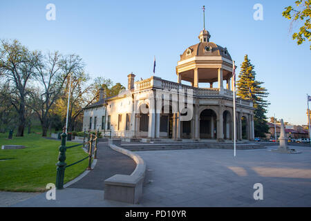 Monument aux soldats de Bendigo Musée militaire de l'Institut Banque D'Images