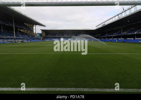 Liverpool, Royaume-Uni. Le 04 août, 2018. Une vue générale de Goodison Park avant le match amical d'avant saison entre Everton et Valencia à Goodison Park le 4 août 2018 à Liverpool, en Angleterre. (Photo par Tony Taylor/phcimages.com) : PHC Crédit Images/Alamy Live News Banque D'Images