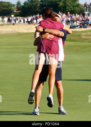 Lytham St Annes, UK. Le 05 août, 2018. Credit : Action Plus Sport Images/Alamy Live News Banque D'Images