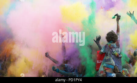 La Color Run, également connu sous le nom le plus beau 5k sur la planète Banque D'Images