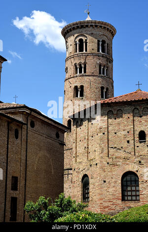 En mosaïques de baptistère Battistero Neoniano (Néon, Baptistère des orthodoxes) Ravenna Emilia-Romagna, Italie du Nord, Italie, , Banque D'Images