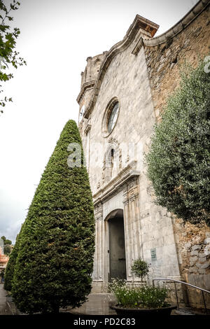 Église de Saint Nicholas à Malgrat del Mar Banque D'Images