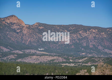 Le magnifique paysage de la négliger Ackerman, Colorado Springs, Colorado Banque D'Images