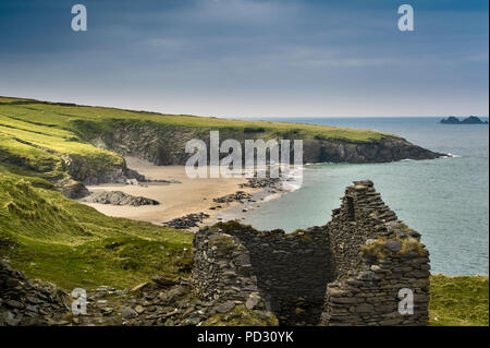 Grande Île Blasket, Dingle, Kerry, Irlande Banque D'Images