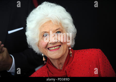 Charlotte Rae participe à la 'Ricki et le flash' New York premiere à AMC Lincoln Square Theatre, 03 août 2015 à New York. Crédit : Dennis Van Tine/MediaPunch Banque D'Images