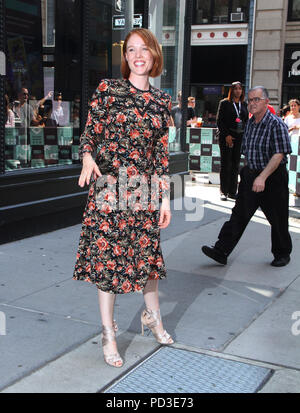 NEW YORK, NY Le 06 août : Jessica Keenan Wynn à construire ensemble à New York le 06 août 2018. Credit : RW/MediaPunch Banque D'Images