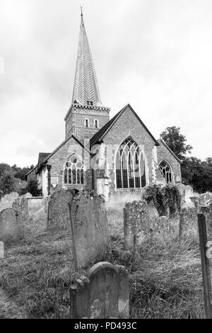 Saint Pierre et Saint Paul's Church à Godalming en Juillet Banque D'Images