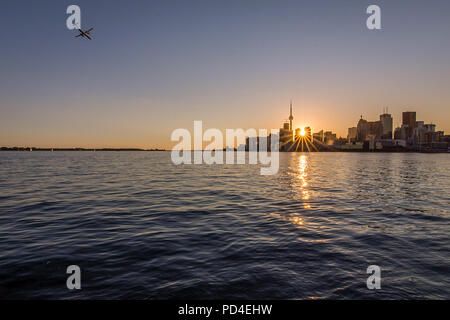 Ville de Toronto de Polson Pier Banque D'Images