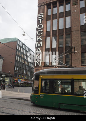 Le grand magasin Stockmann finlandais de renom dans le centre de Helsinki Banque D'Images