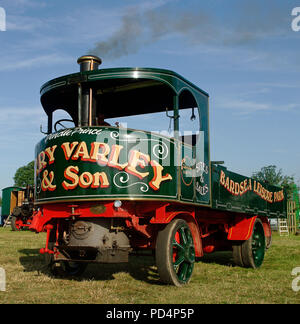 Fowler 1931 Wagon à vapeur Banque D'Images