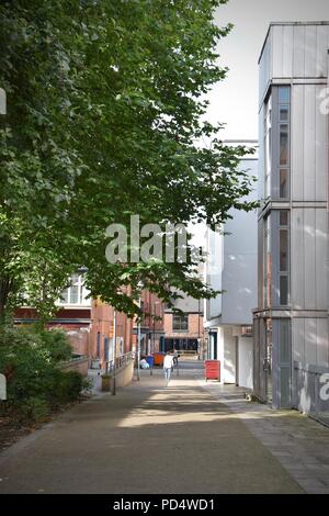 Le centre-ville de Manchester, la photographie de rue, vie quotidienne Banque D'Images