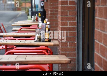 Le centre-ville de Manchester, la photographie de rue, vie quotidienne Banque D'Images