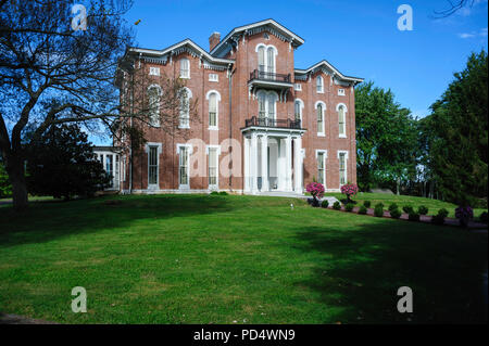 White Hall Mansion, accueil de M. Cassius Clay Banque D'Images