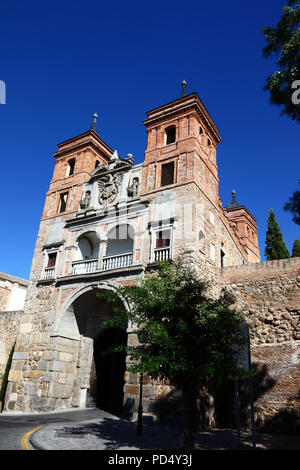 Puerta del Cambrón gateway, Toledo, Castille-La Manche, Espagne Banque D'Images