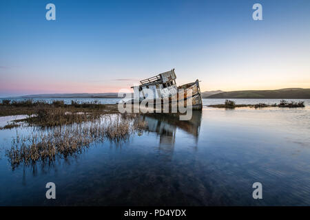 Le Shipwreck Point Reyes Banque D'Images