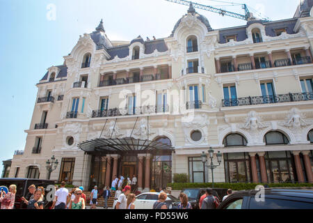 L'Hôtel de Paris Monte Carlo hotel situé à Monaco Banque D'Images