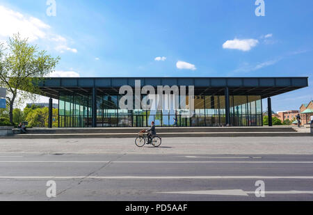 Tiergarten Berlin Potsdamer Str Musée Neue Nationalgalerie Kulturforum Banque D'Images