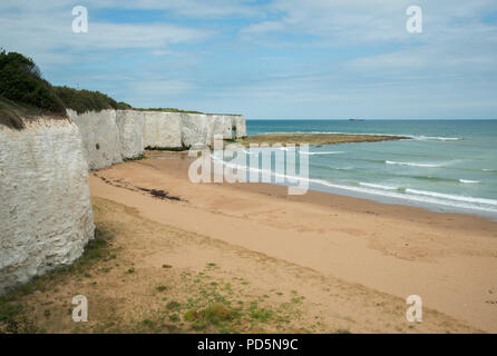 Kingsgate Bay Beach Kent UK Banque D'Images