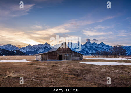 Ligne de Mormon Banque D'Images