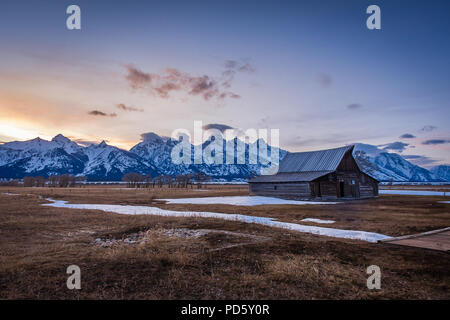 Ligne de Mormon Banque D'Images