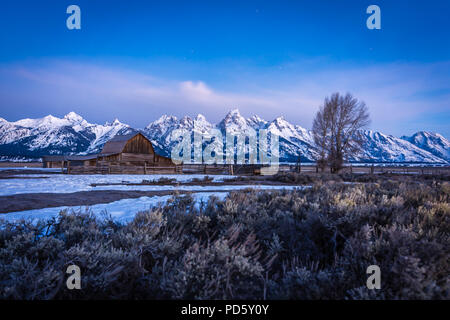 Ligne de Mormon Banque D'Images