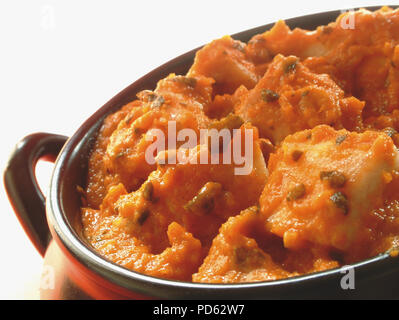 Curry Indien plaqué Banque D'Images