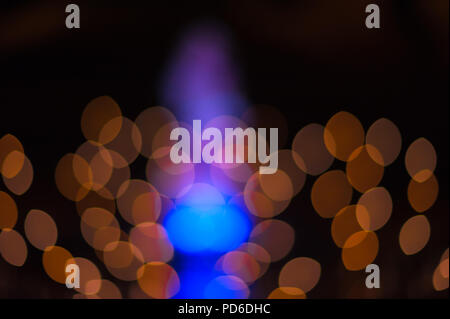 Bokeh Abstract lights. Arrière-plan de fête parfaite. Banque D'Images