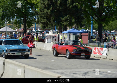 Holeshot ressortissants, Drag Race, Boise, Idaho, USA Banque D'Images