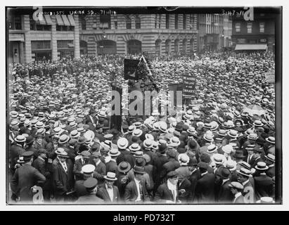 Anarchistes, Union Sq., 7-11-14 Banque D'Images