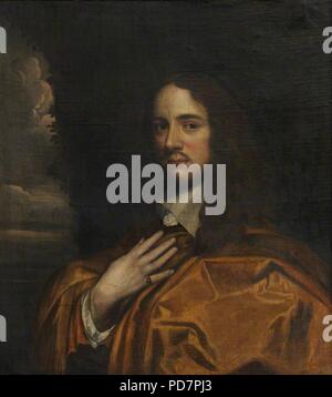 Andrew Marvell portrait. Banque D'Images