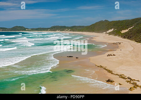 La plage de Brenton on Sea en Afrique du Sud. Banque D'Images