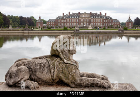 Douves Nordkirchen Palace, Allemagne Banque D'Images