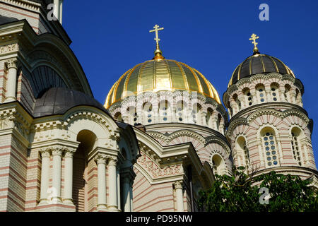 Nativité du Christ Riga Riga Cathédrale, capitale de la Lettonie, Août 2018 Banque D'Images