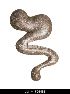 Vernis à ongles/crayon Squiggle, piscine Banque D'Images