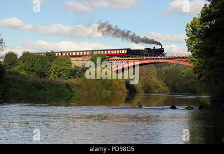 T9 30120 chefs sur Victoria Bridge sur le SVR 22.9.12 Banque D'Images