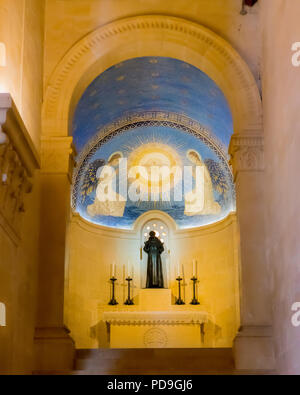 Le Mont Thabor, le 19 mai 2018 Israël : Transfiguration de Jésus sur le mont Thabor. Église des franciscains, construit en 1924 sur les ruines Byzantines et Crusader. L'Ap Banque D'Images