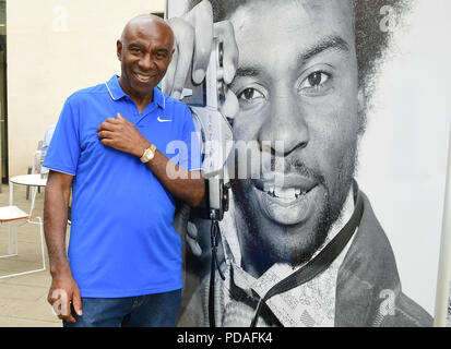 Neil Kenlock à toutes les attentes : les fantômes de l'Black British Leaders communautaires dans les années 60 et 70. L'exposition de Neil's travail peut être vu à la Black Cultural Archives à Brixton, Londres. Banque D'Images