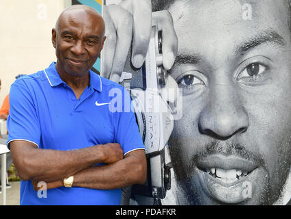 Neil Kenlock à toutes les attentes : les fantômes de l'Black British Leaders communautaires dans les années 60 et 70. L'exposition de Neil's travail peut être vu à la Black Cultural Archives à Brixton, Londres. Banque D'Images