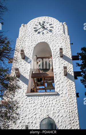 Sonnerie Sonnerie à Humahuaca Cabildo Bell Tower - Hôtel de Ville d'Humahuaca, Jujuy, Argentine Banque D'Images