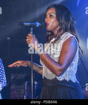 Tous les Saints au cours de leur 20e anniversaire les performances à G-A-Y à Londres. Comprend : Tous les Saints, Shaznay Lewis Où : London, Royaume-Uni Quand : 08 Jul 2018 Crédit : Chris Jepson/WENN.com Banque D'Images