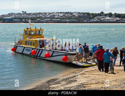 Rock à Padstow ferry. Banque D'Images