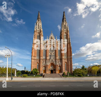 La Cathédrale de La Plata - La Plata, province de Buenos Aires, Argentine Banque D'Images