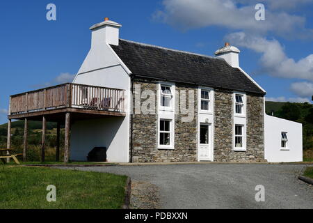 Ancien corps de ferme à louer sur AIRBnB. Banque D'Images