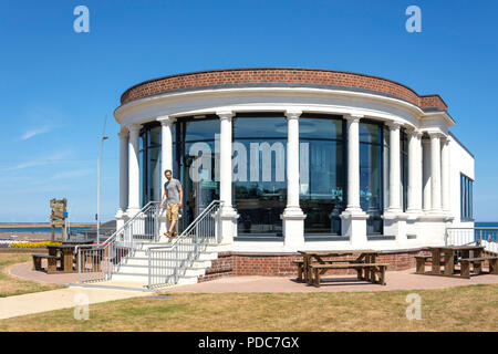 Colmans Seaford Restaurant Temple, Sandhaven Beach, South Shields, Tyne and Wear, England, United Kingdom Banque D'Images