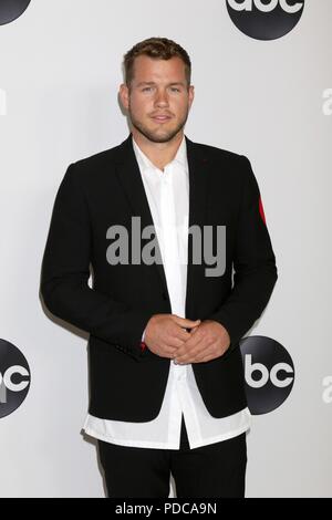 Colton Underwood au hall des arrivées pour Disney ABC Television héberge l'été TCA Press Tour - Partie 2, le Beverly Hilton, Los Angeles, CA 7 août 2018. Photo par : Priscilla Grant/Everett Collection Banque D'Images