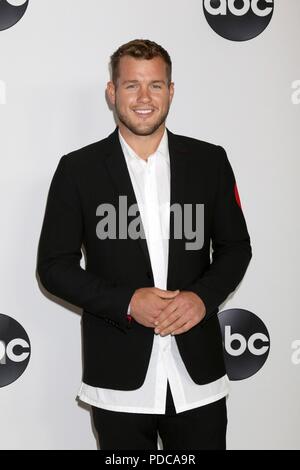 Colton Underwood au hall des arrivées pour Disney ABC Television héberge l'été TCA Press Tour - Partie 2, le Beverly Hilton, Los Angeles, CA 7 août 2018. Photo par : Priscilla Grant/Everett Collection Banque D'Images