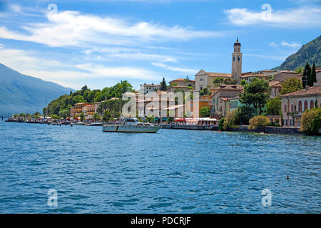 Der Ort, Limone Limone sul Garda, Gardasee, Lombardie, Italie | La ville Limone, Limone sul Garda, Lac de Garde, Lombardie, Italie Banque D'Images