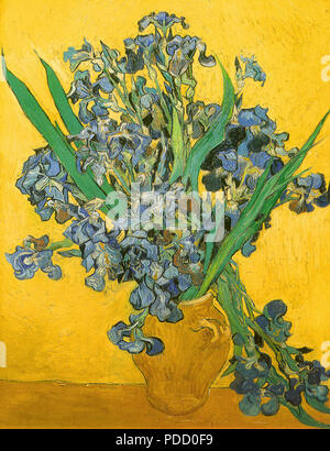 Iris, Van Gogh, Vincent Willem, 1890. Banque D'Images